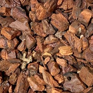 New Fresh Small Size 4-6mm - 12-14mm Pre Mix Red Orchid pine bark for Cactus & Bonsai Tree Soil Mix with good with pumice
