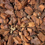 New Fresh Small Size 4-6mm - 12-14mm Pre Mix Red Orchid pine bark for Cactus & Bonsai Tree Soil Mix with good with pumice