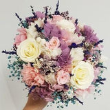 Bridal bouquet with roses