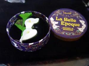 ERSTWILDER  SANS MADONNA LILY LA BELLE EPOQUE RESIN ROOCH