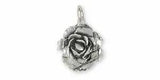 Peony Jewelry Sterling Silver Peony Charm Handmade Flower Jewelry PNY-C