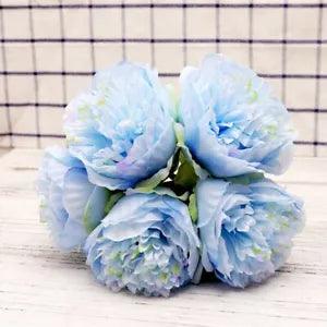 Artificial Silk Peony Flowers Big Bouquet Home Decoration Accessories...