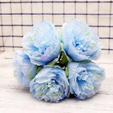Artificial Silk Peony Flowers Big Bouquet Home Decoration Accessories...