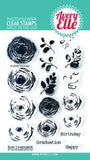 Avery Elle Clear Photopolymer Stamp Set Ranunculus