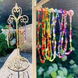 Blooming Garden Flower Inspired Breaded Bracelets