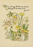 Antique Print-BUTTERCUPS-RANUNCULUS-FLOWER- FLORA'S FEAST-ART DECO-Crane-1889