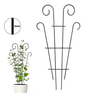 NEW LISTINGPlant Climbing Frame Rattan Bracket 1pc 4.*3.*0.3cm Flower Plant Stand