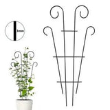 NEW LISTINGPlant Climbing Frame Rattan Bracket 1pc 4.*3.*0.3cm Flower Plant Stand