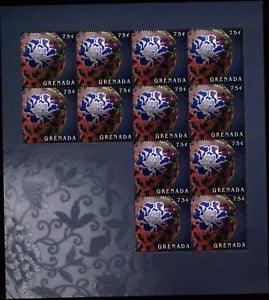 Grenada 2009 Peony Flowers MNH Sheet #V3288