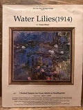 Fine Arts Heritage Society WATER LILIES (1914) Monet Cross Stitch CHART PATTERN