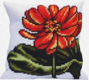 Diy Needlepoint Cross Stitch "Water Lily". Embroidery Kit. Unprinted ???anvas