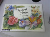 SAY IT WITH FLOWERS AND PLANTS Ann Childs & S Coleman HC w/DJ, 1979 - Ex-Library