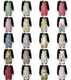 Ambesonne Floral Petals Kids Apron Boys Girls Apron Bib Cooking & Painting