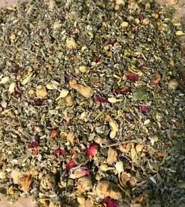 No.7 Mix - Rose Lavender Marsh Raspberry Feverfew Chamomile Jasmine - 4 oz ounce