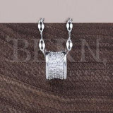 Diamond Eternally Pendant ? Lucky ? Gift for her ? Boho ? Diamond ? Statement necklace ? Silver necklace ? Minimalist necklace ? Princess