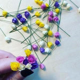 4 Miniature Single Roses