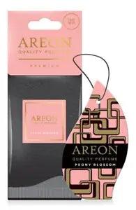 AREON Premium Car Air Freshener Quality Perfume (Pack of 3) Peony Blossom Scent