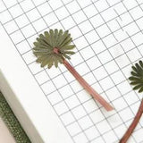 12PCS Real Pressed Dry Grass Leaves, Floral Supply for art craft FSS55