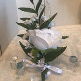 White Rose Corsage