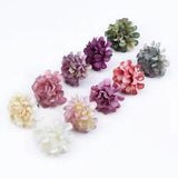 10 Pieces Silk Carnation Head Artificial Flowers for Home Decoration...
