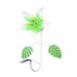Flower Hook Wrought Iron Multi Colored Lily | Renovator's Supply