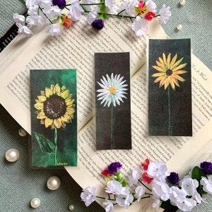 Bookmark - floral acrylic prints