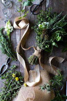 New Neighbor Gift: An Herb Bouquet - Say Yes Flower Delivery