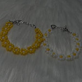 Beaded Flower Bracelet