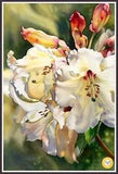 Lilies 1286 Chart Counted Cross Stitch Pattern DMC