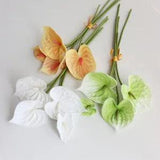 4Pcs Artificial Calla Lily Flower Plants Wedding Party Floral Bouquet Home Decor