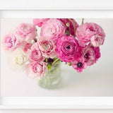 Ranunculus Wall Art, Pink Ranunculus Photo, Bouquet Ranunculus Print, Romantic Wall Art, Floral Wall Art, Pink Wall Art, Pink Flower Photo