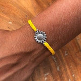Sunflower Charm Bracelet