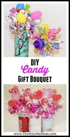 DIY Candy Gift Bouquets Flower Delivery