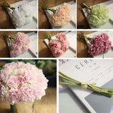Artificial Peony Bouquet Fake Flower Bunch Home Wedding Party Vase Decor