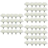 60 Pcs Crafts DIY Flowers Carnation Head Dinner Table Decor Decoration