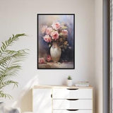 Elegant Roses, Matte Canvas Stretched 1.25