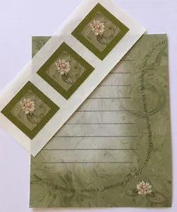LILY PAD & FLOWER Stickers(3pc) Creative Memories?BONUS(1 Photo Journal)Harmony?