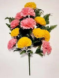 Yellow & Pink Carnation 19