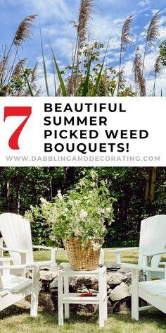 How to Create Beautiful Summer Weed Arrangements Flower Delivery