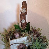 Orchids & plants decoration/skewer of pearl flowers