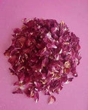 Natural Dried Dark Pink Rose Petals - 4 Oz