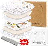 Microwave Flower Press Quickly Flower Pressing Kit 6.3x6.3in Pressed Plant DIY