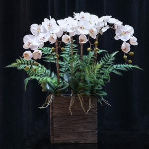Modern Orchid Arrangement. Real touch orchid arrangement