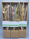 Dried Purple Natural Bouquet Crafting Flowers Lavender Set Of 3