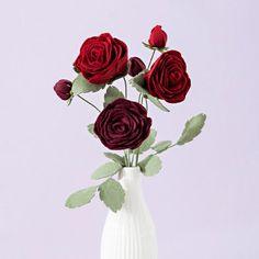 How To Make The Most Gorgeous, Classic Roses Out Of Felt! Flower Delivery