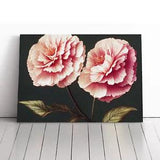 Pure Carnation Flowers Canvas Print Wall Art Framed Picture Home Decor Large