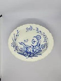 Wedgwood Etruria "Ranunculus Blue" - Floral Pattern - 10"" Serving Bowl Dish