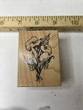 PSX Designs Calla Lily Flowers F1018 Wood Mounted Rubber Stamp