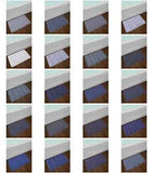 Navy Blue Bath Mat for Bathroom Home Kitchen Decor Plush Non-Slip Mat 29.5X17.5