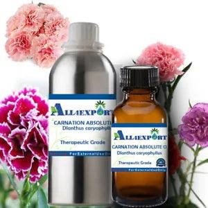 PURE CARNATION ABSOLUTE Dianthus caryophyllus NATURAL AYURVEDA HERBAL